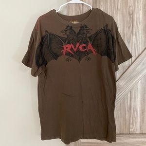 RVCA SHIRT JANUS BAT VERY RARE LIMITED EDITION ARTIST NETWORK STREET ART GRAPHIC